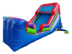 30Ft Climb Slide Front Left Happy Jump 1694635135 2 30' Obstacle Slide